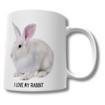 White Rabbit Mug