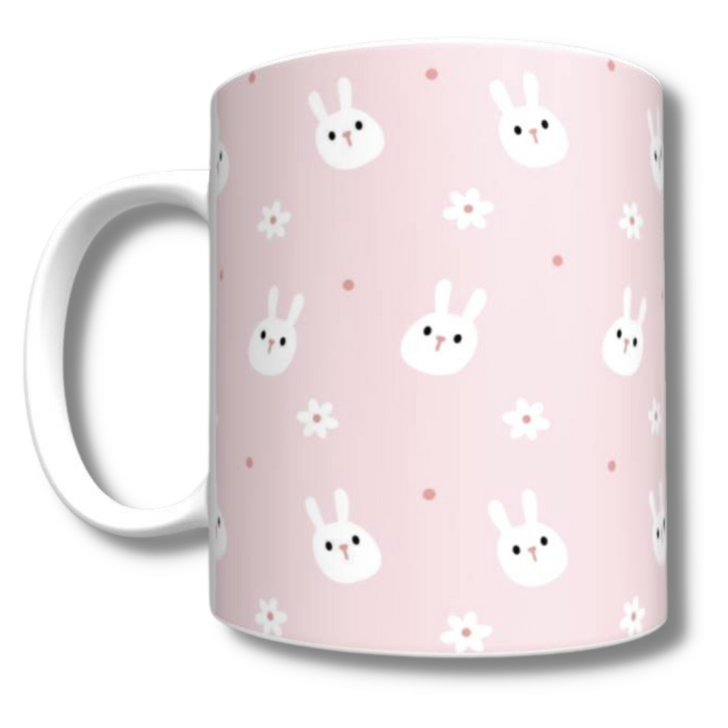 Pink Bunnies Mug