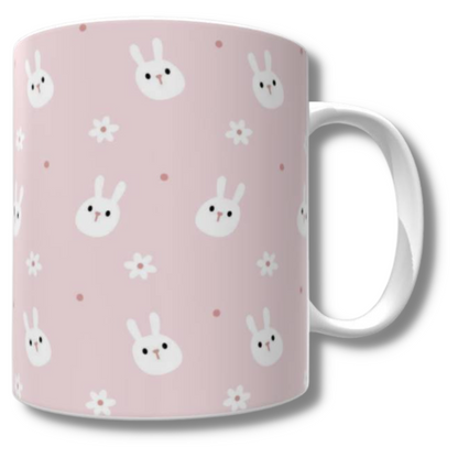 Pink Bunnies Mug - The Pet Drop