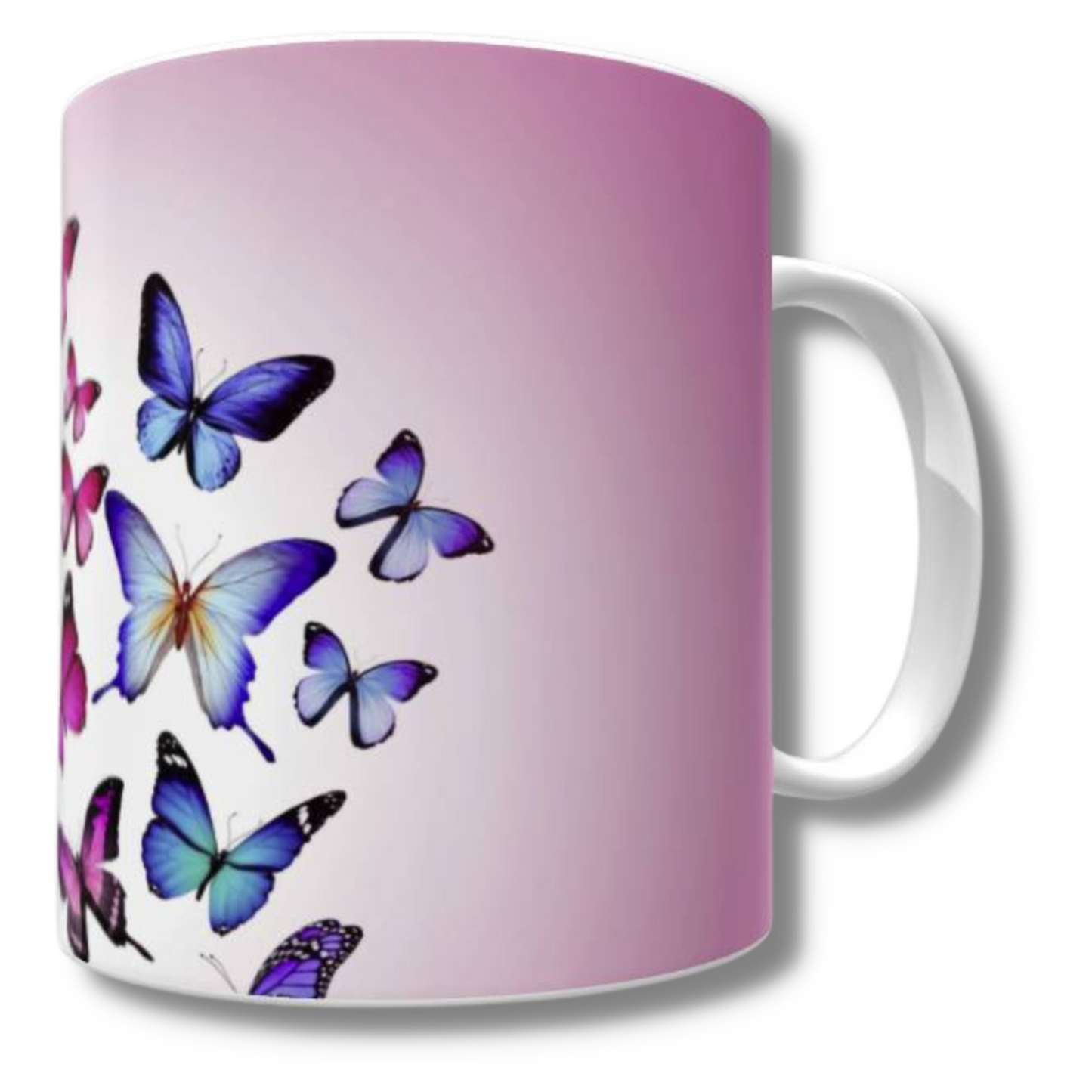 Purple Butterflies Mug