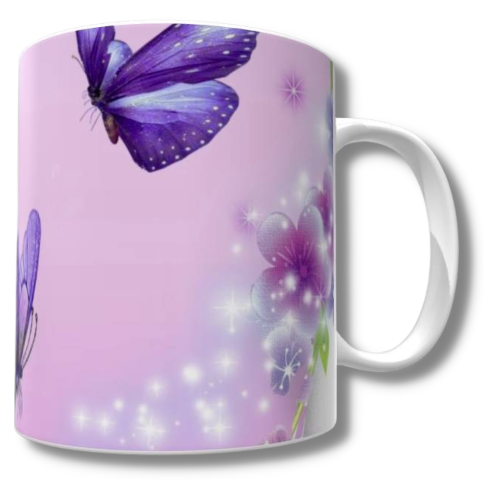 Butterflies & Flowers Mug