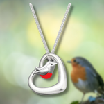 Red Robin of my Heart Necklace (Limited Edition)