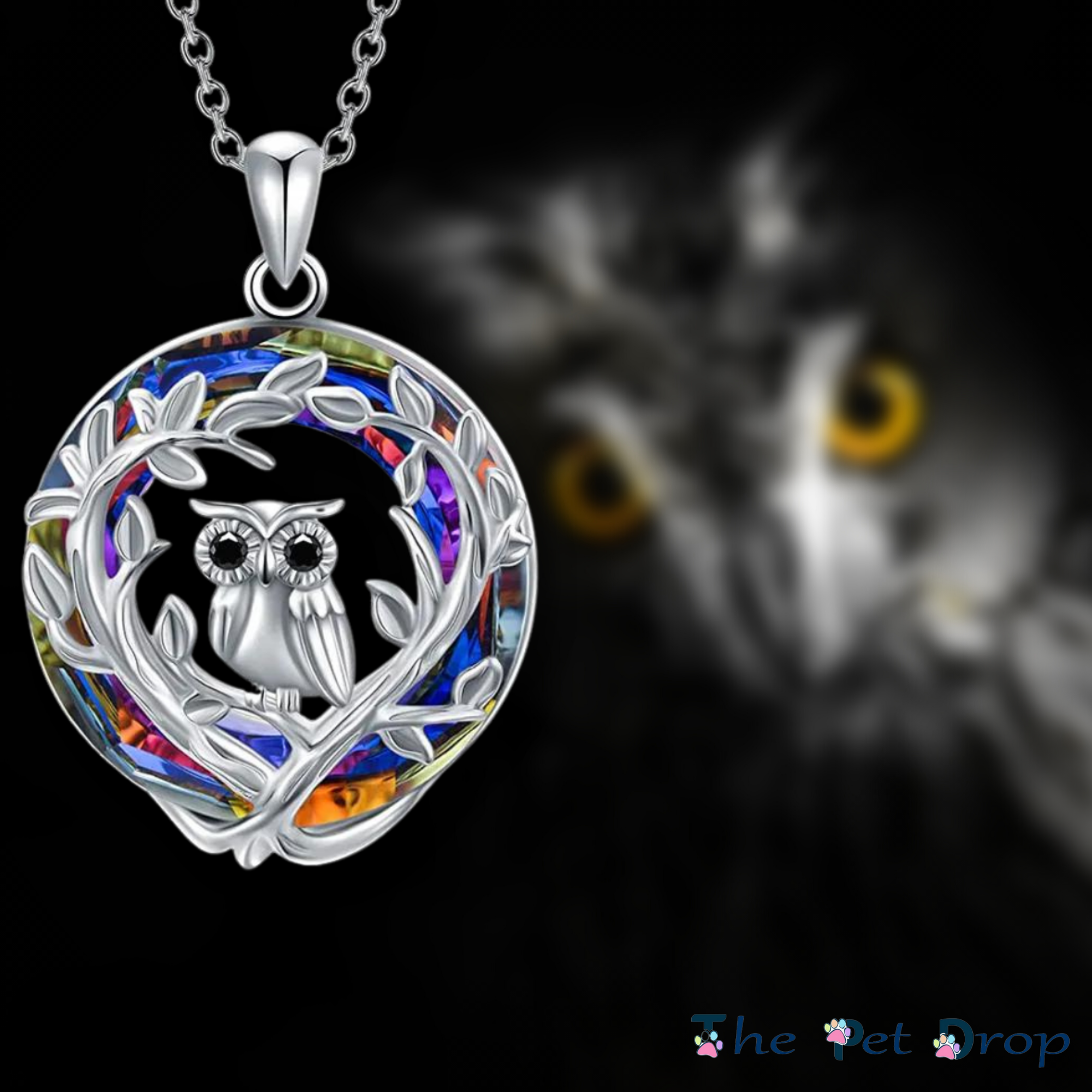 Midnight owl Necklace