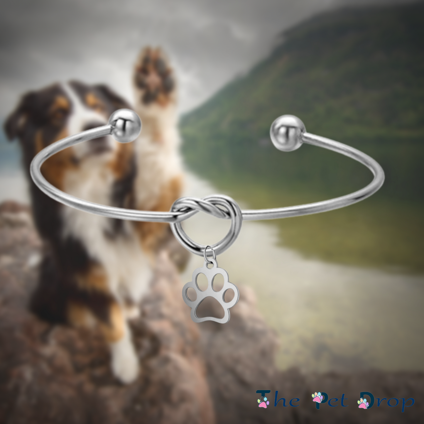 Forever Loved Bangle - The Pet Drop