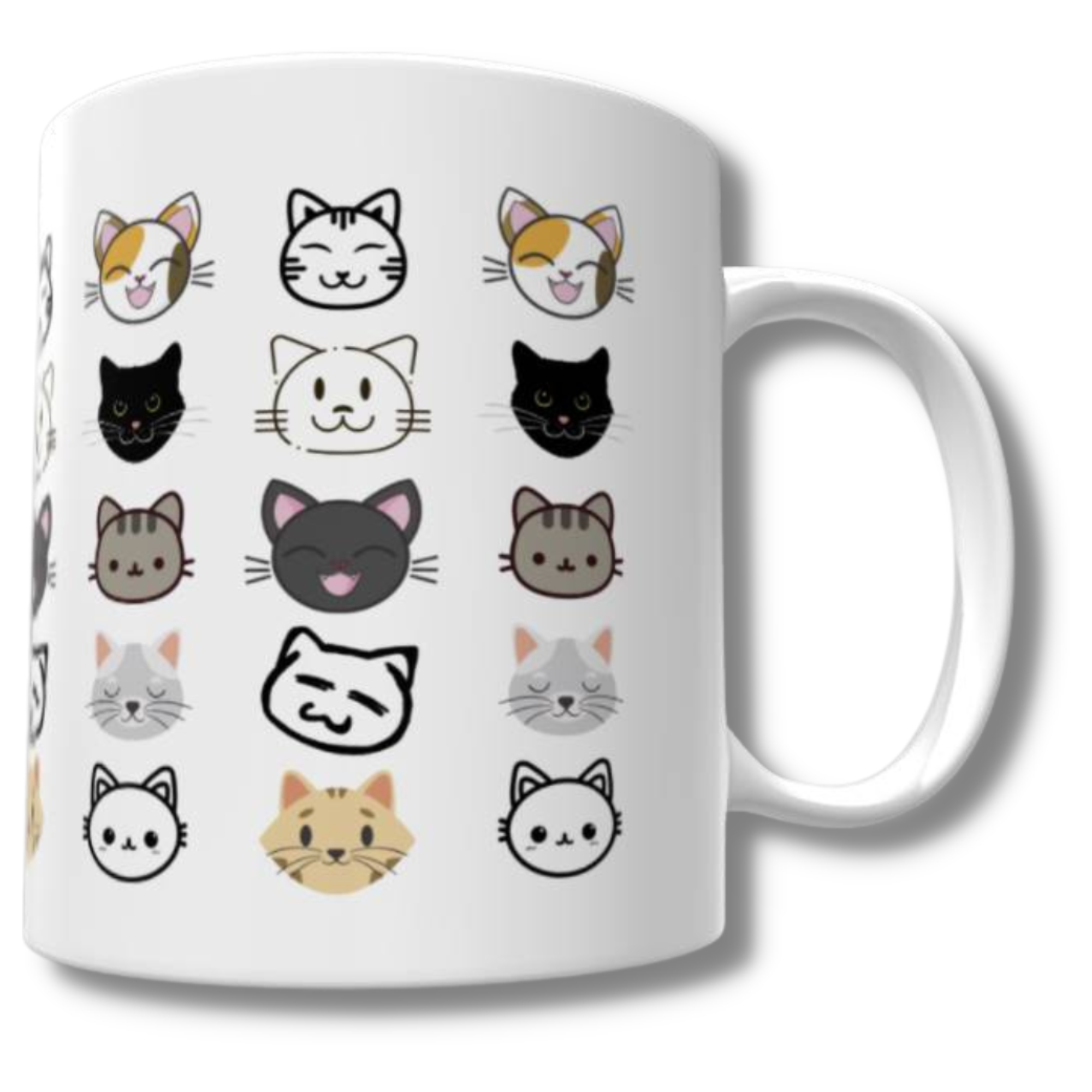 Cat Faces Mug