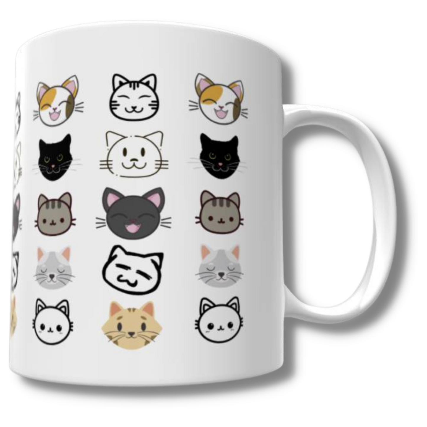 Cat Faces Mug - The Pet Drop
