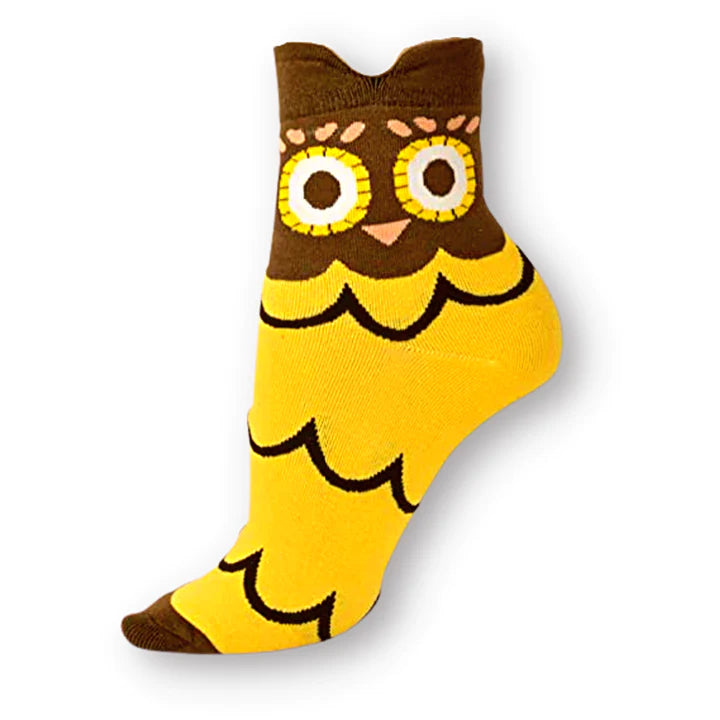 Brown Owl Ladies Socks (Size 3-7)