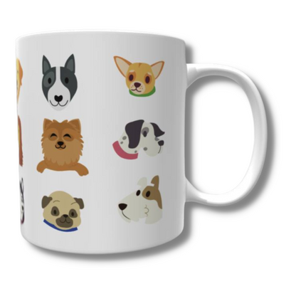 Dog Faces Mug - The Pet Drop