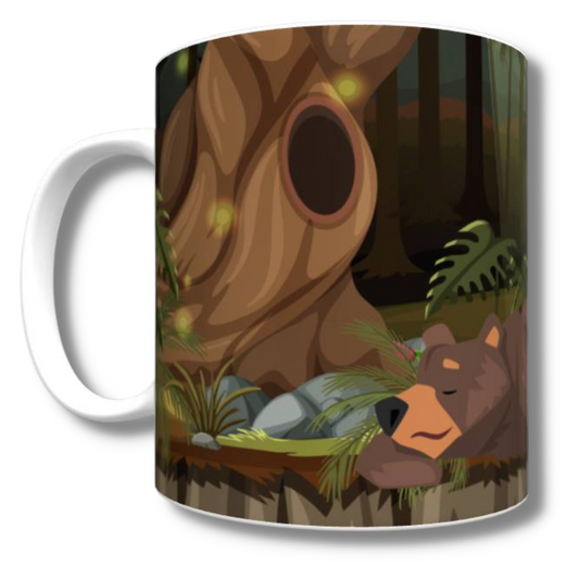 Bear in the Woods Mug - The Pet Drop