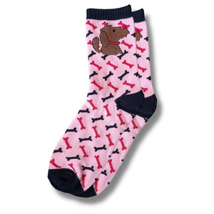 Brown Dog Children's Socks (Size 3-5, 6-8 ,9-12 & 12-3)