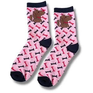 Brown Dog Children's Socks (Size 3-5, 6-8 ,9-12 & 12-3)