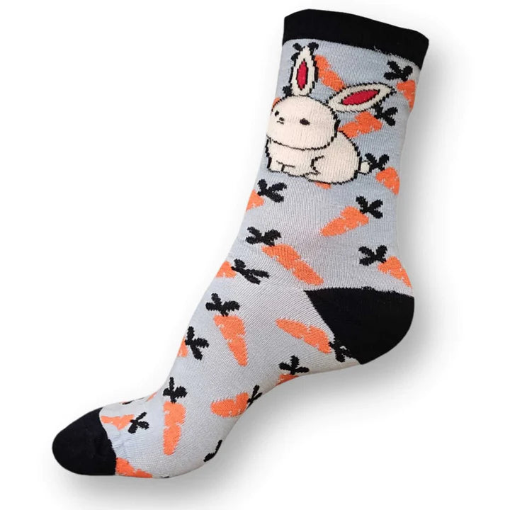 Bunny Children's Socks (Size 3-5, 6-8 ,9-12 & 12-3)