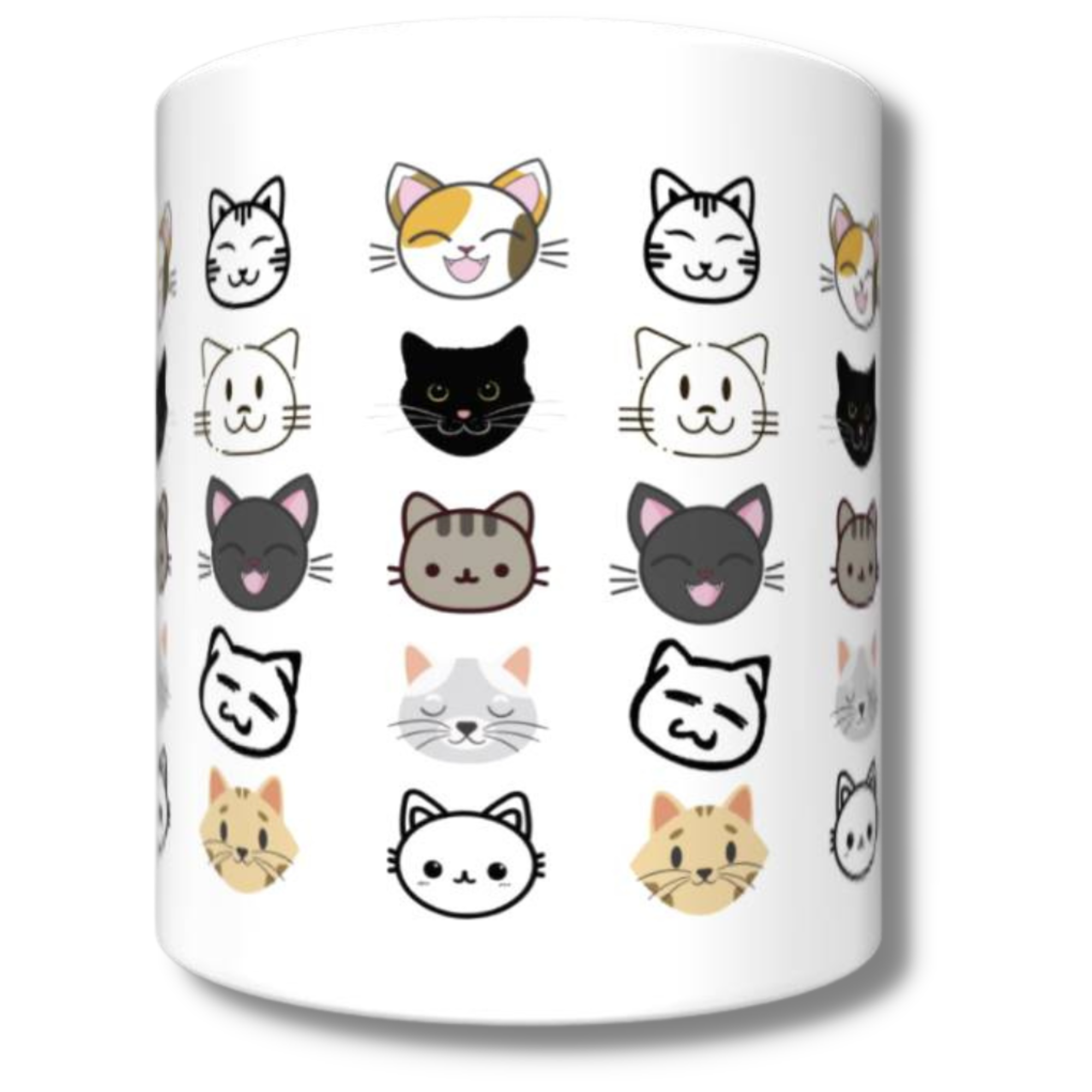 Cat Faces Mug