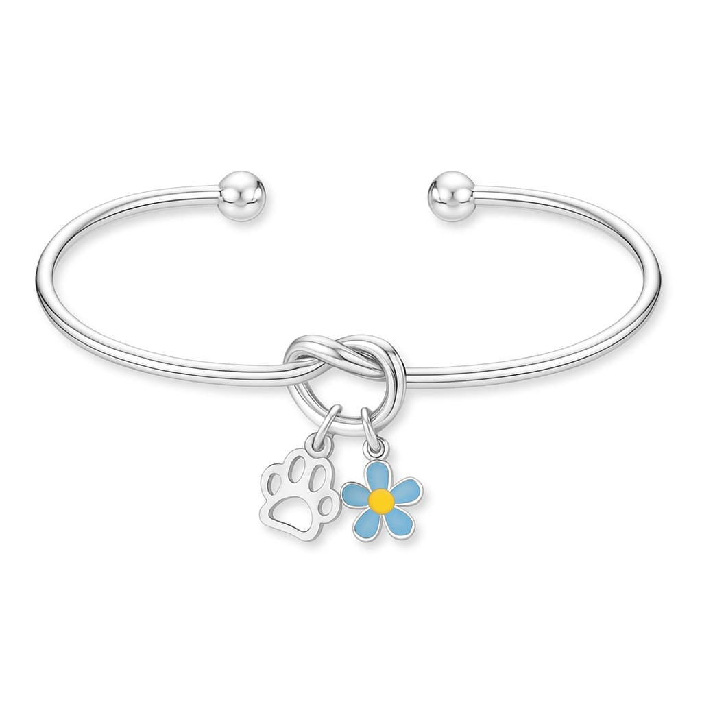 Pawget-me-not Bangle - The Pet Drop