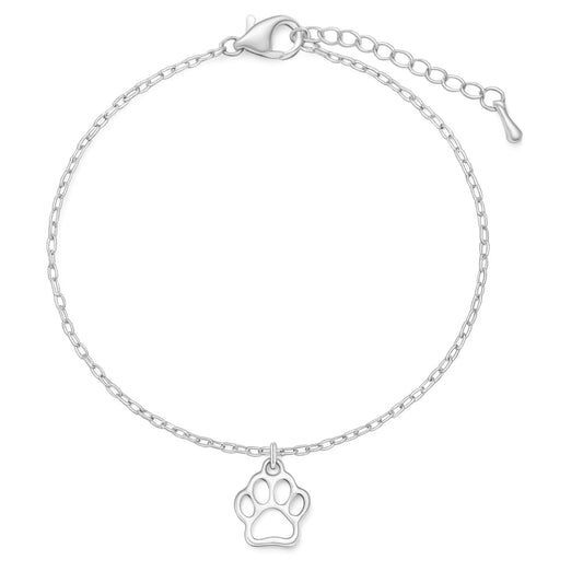 Paw Print of Love Anklet - The Pet Drop
