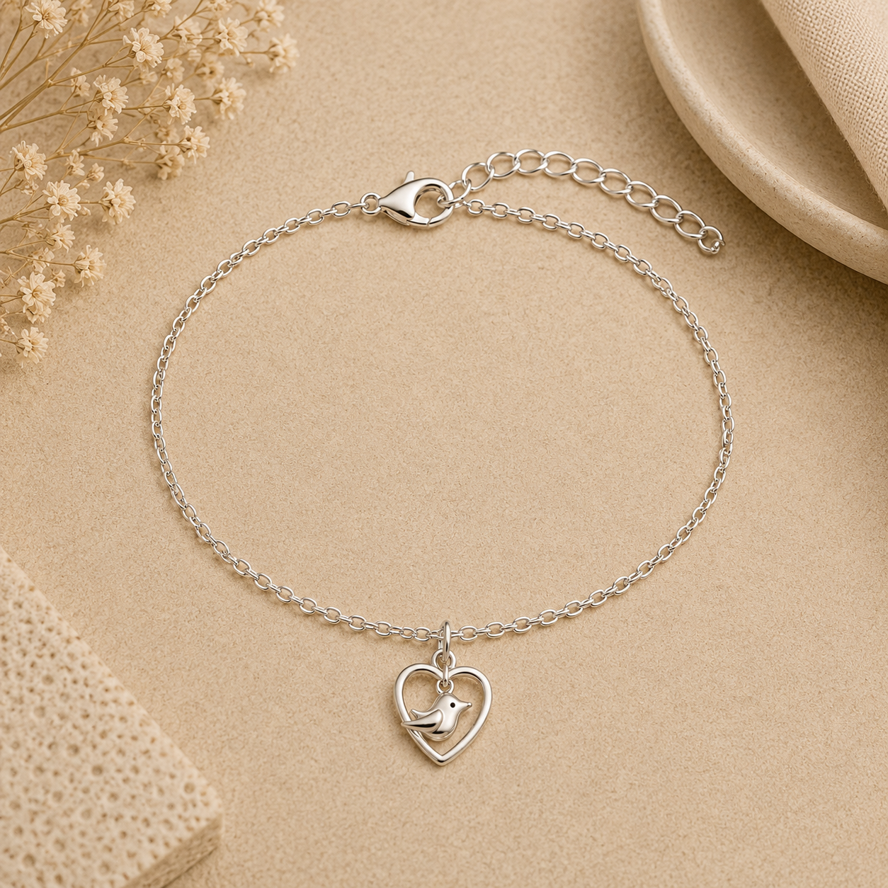 Robin of my Heart Bracelet - The Pet Drop