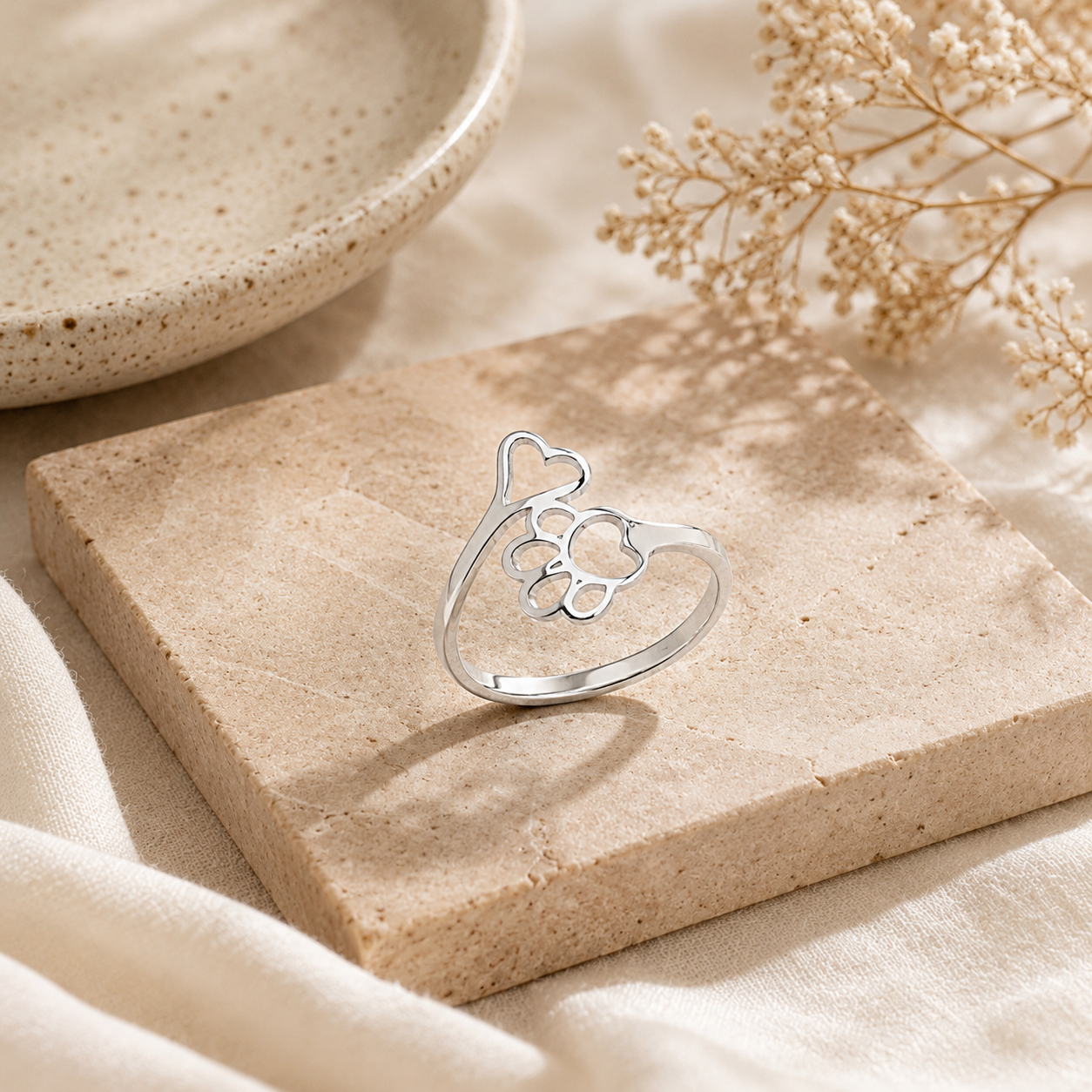 Paws of Love Ring - The Pet Drop