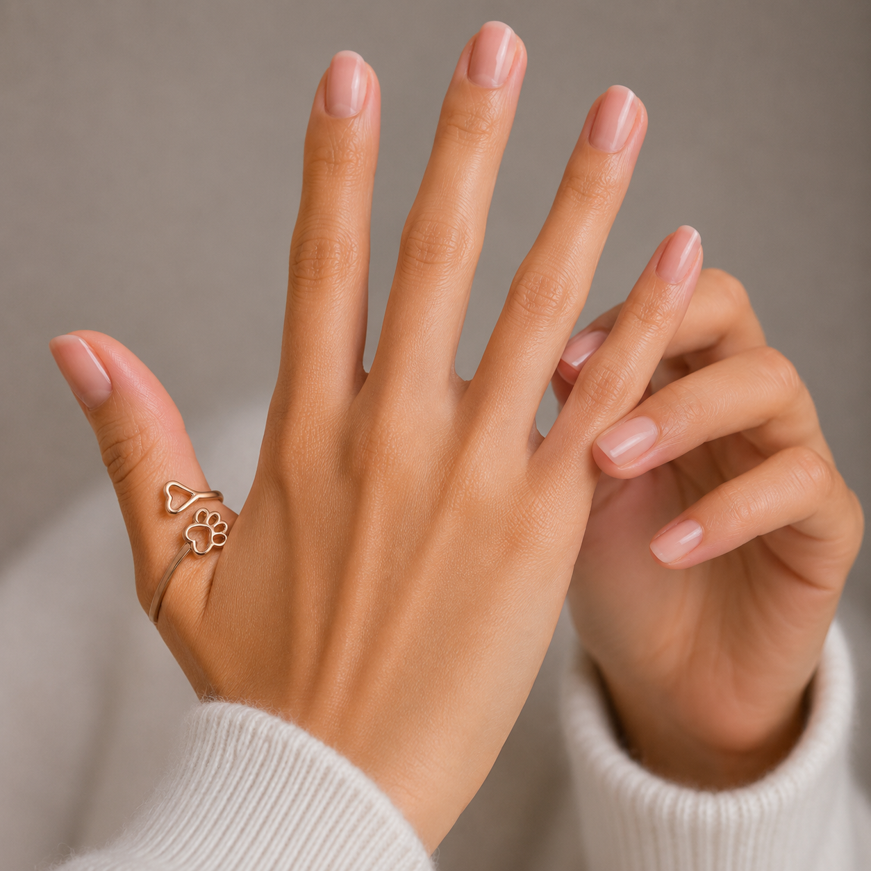 Golden Paws of Love Ring - The Pet Drop