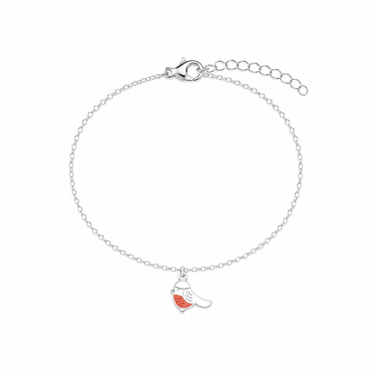 Christmas Robin Bracelet - The Pet Drop