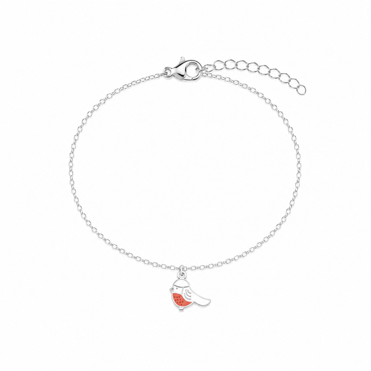 Christmas Robin Bracelet - The Pet Drop