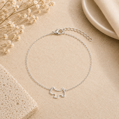 Scottie Dog Bracelet - The Pet Drop