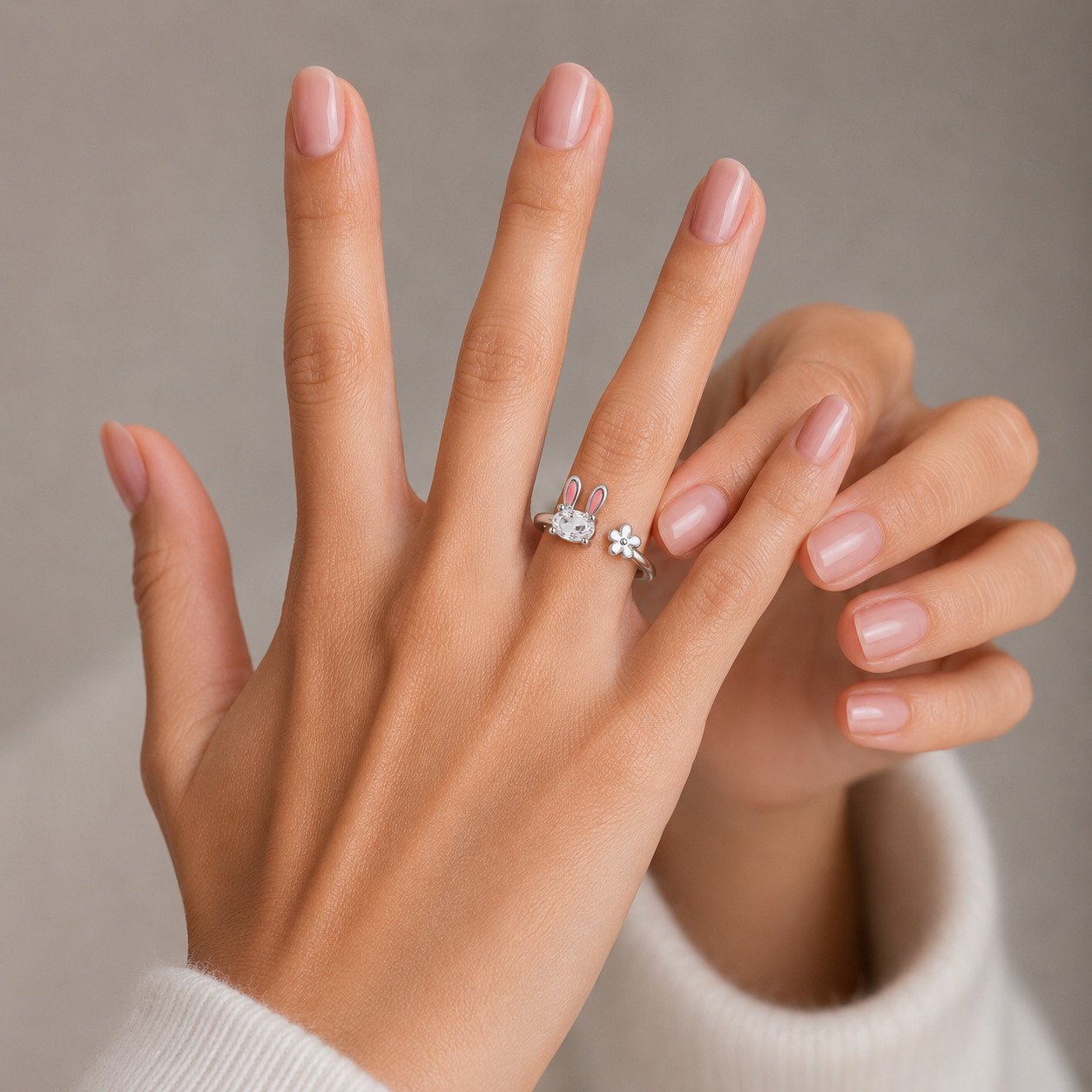 Cute Little Bunny Ring - The Pet Drop