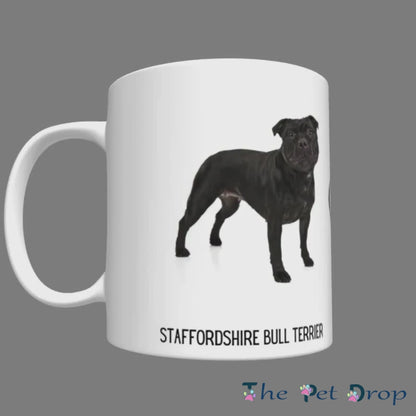 Staffordshire Bull Terrier Mug (Black)
