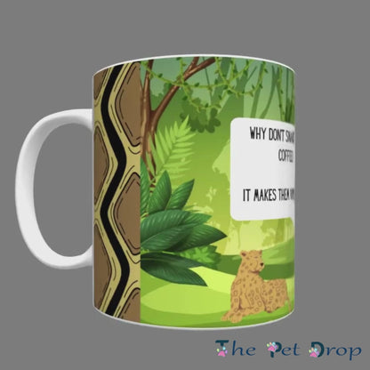 Snake Crack-a-Joke Mug