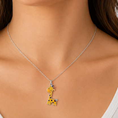 Gentle Giraffe Necklace - The Pet Drop