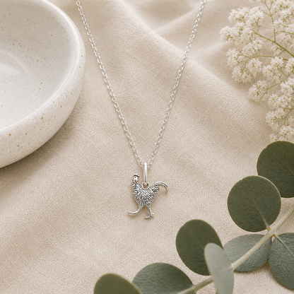 Rooster Necklace - The Pet Drop