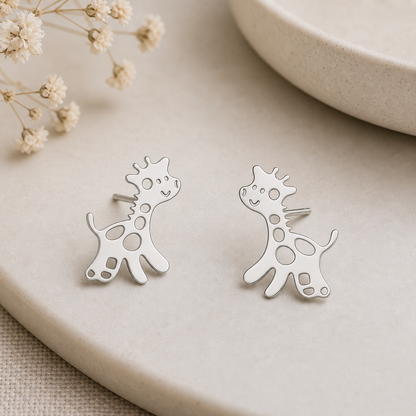 Happy Giraffe Earrings - The Pet Drop