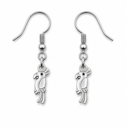 Pretty Parrot Earrings - The Pet Drop