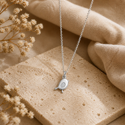 Silver Robin Necklace - The Pet Drop