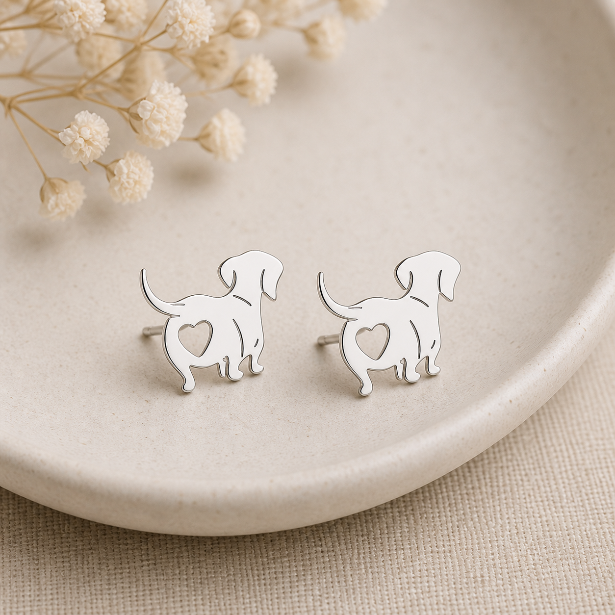 A Dachshund's Love Earrings - The Pet Drop