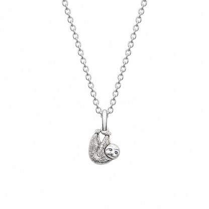Sleepy Sloth Necklace - The Pet Drop
