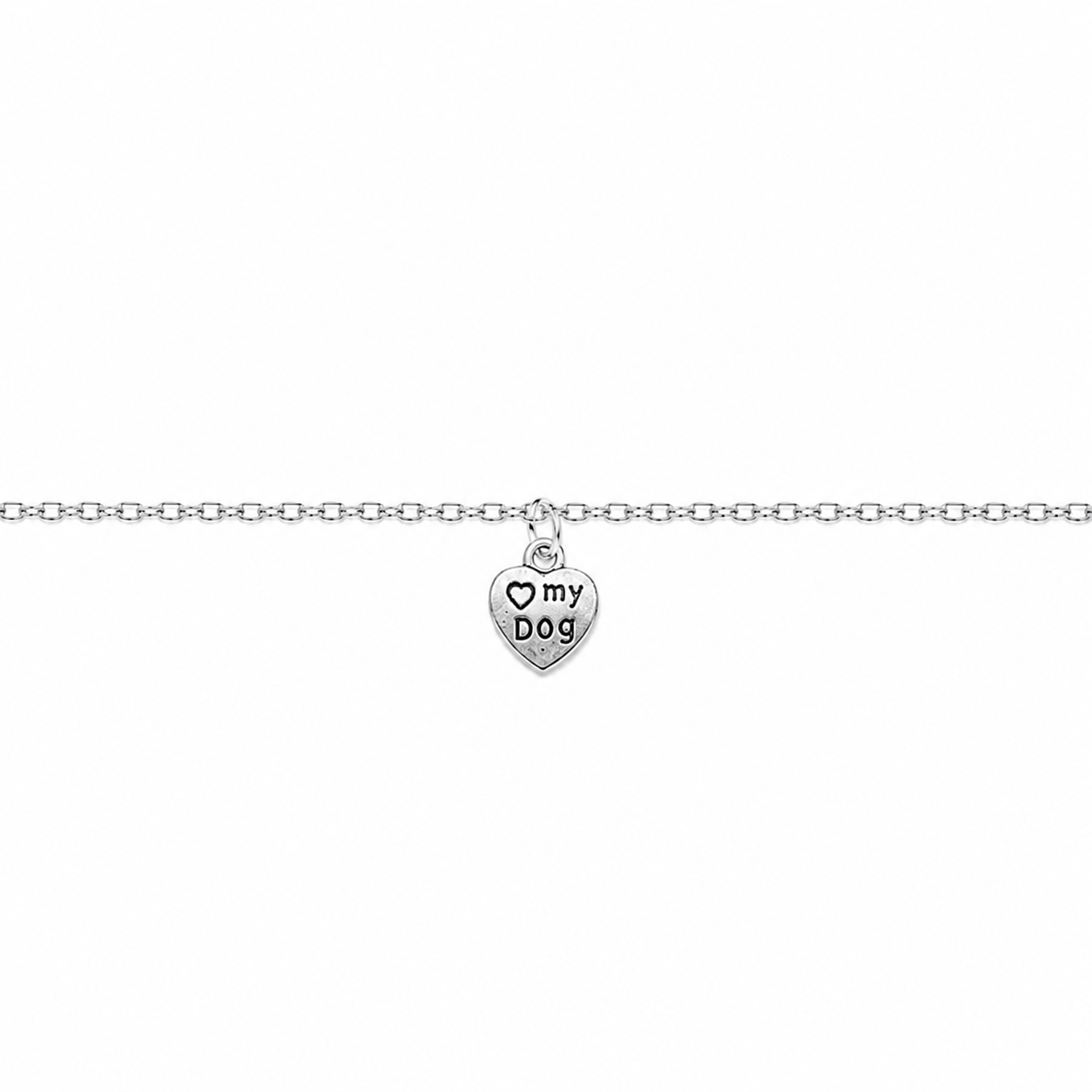I Love my Dog Anklet - The Pet Drop