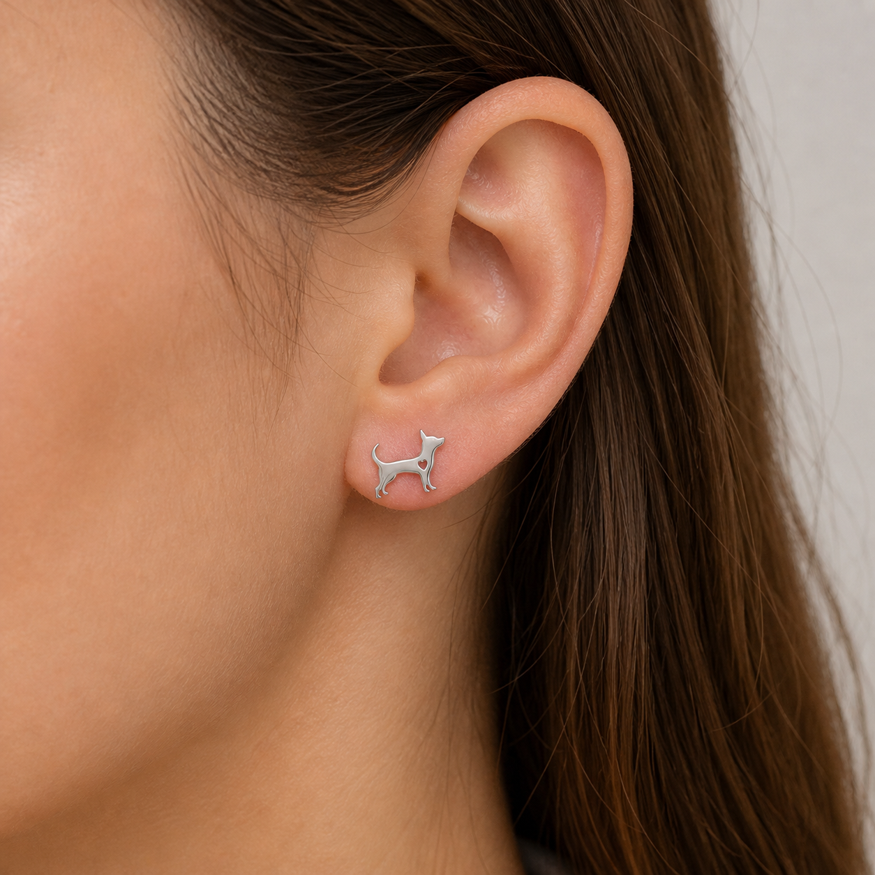 Dachshund Drop Earrings - The Pet Drop