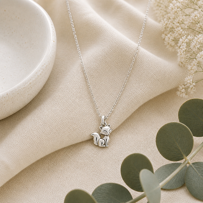 Little Fox Necklace - The Pet Drop