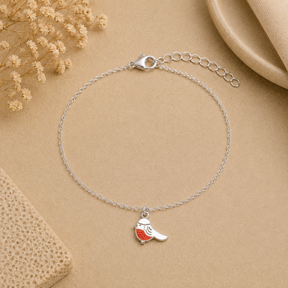 Christmas Robin Anklet - The Pet Drop