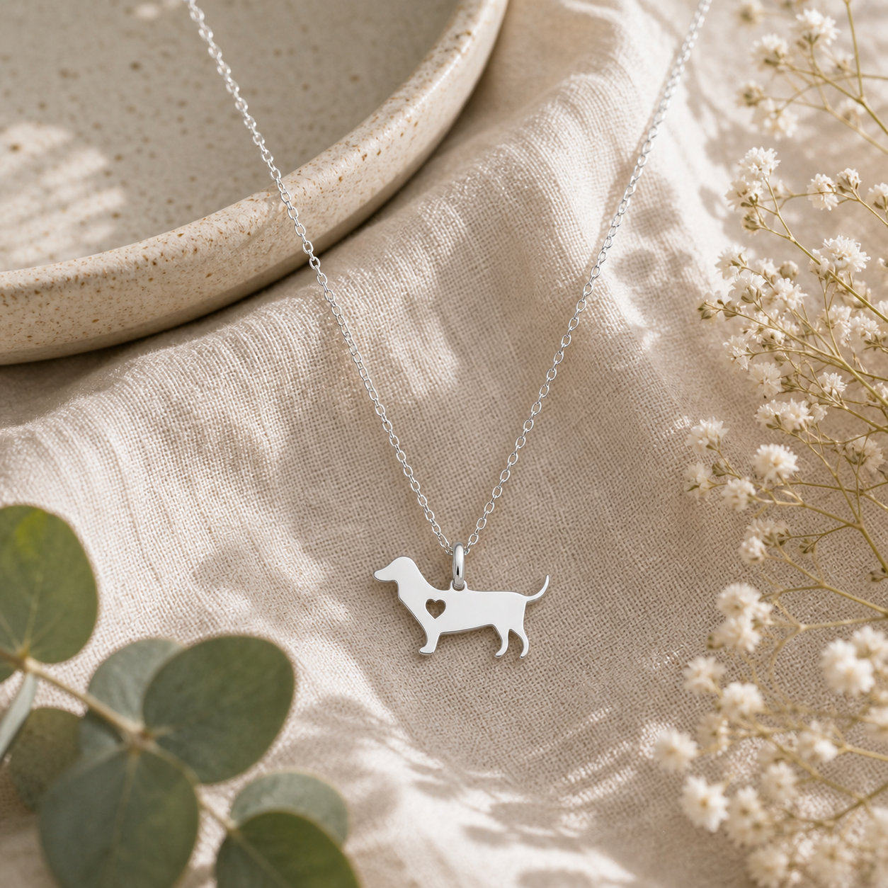 Dachshund's Love Necklace - The Pet Drop
