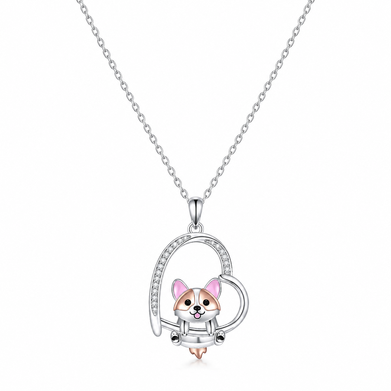 Cheeky Pup Necklace - The Pet Drop