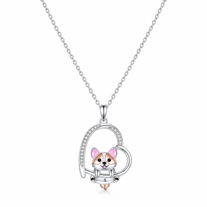 Cheeky Pup Necklace - The Pet Drop
