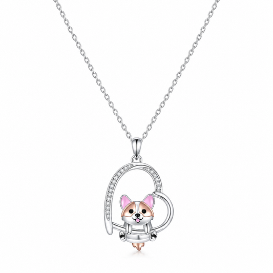 Cheeky Pup Necklace - The Pet Drop