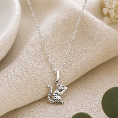 Squirrel Necklace - The Pet Drop