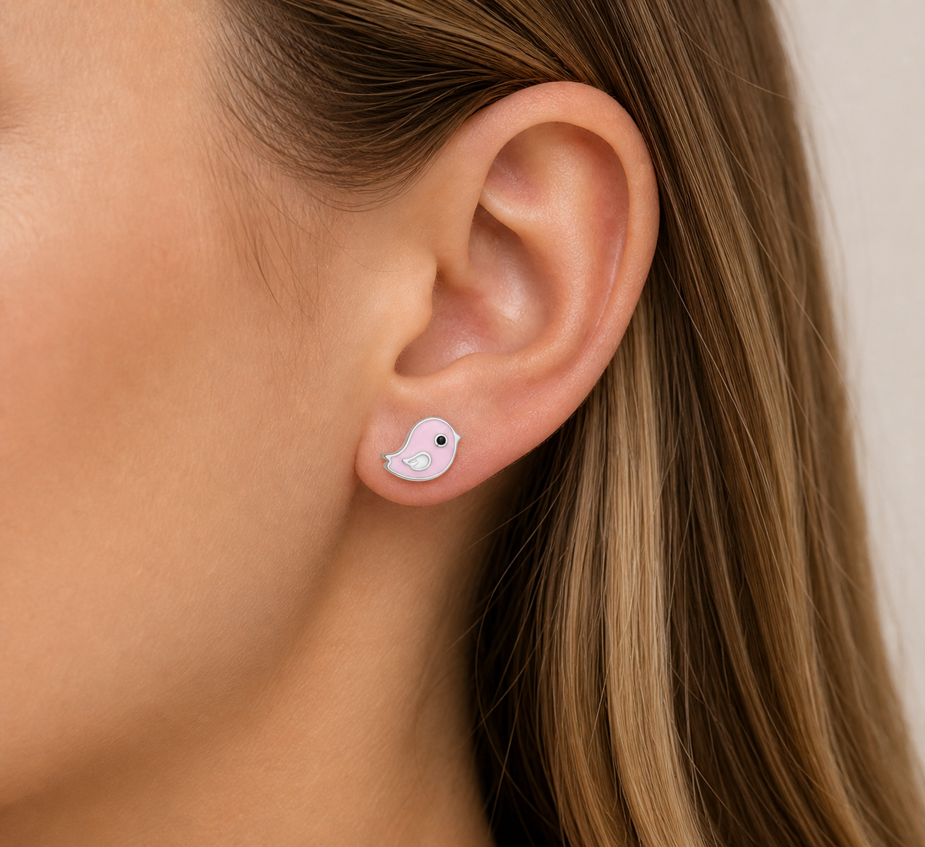 Little Pink Bird Earrings - The Pet Drop