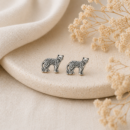 Pretty Cat Earrings - The Pet Drop