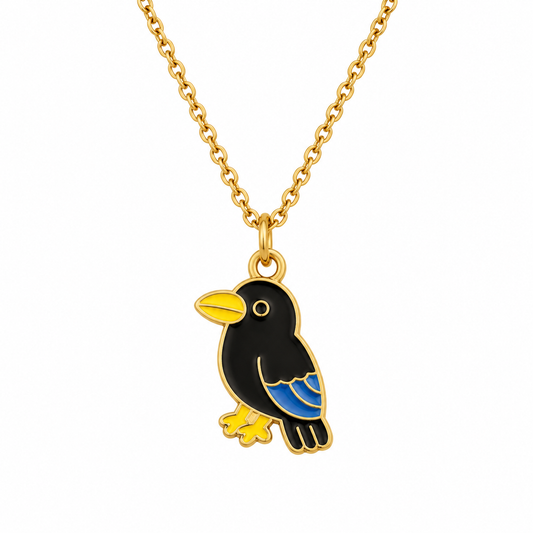 Cute Crow Necklace