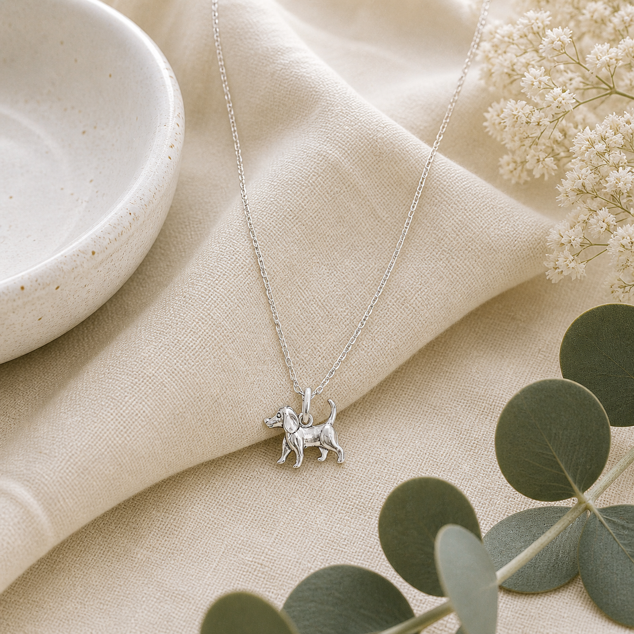 Adorable Doggy Necklace - The Pet Drop
