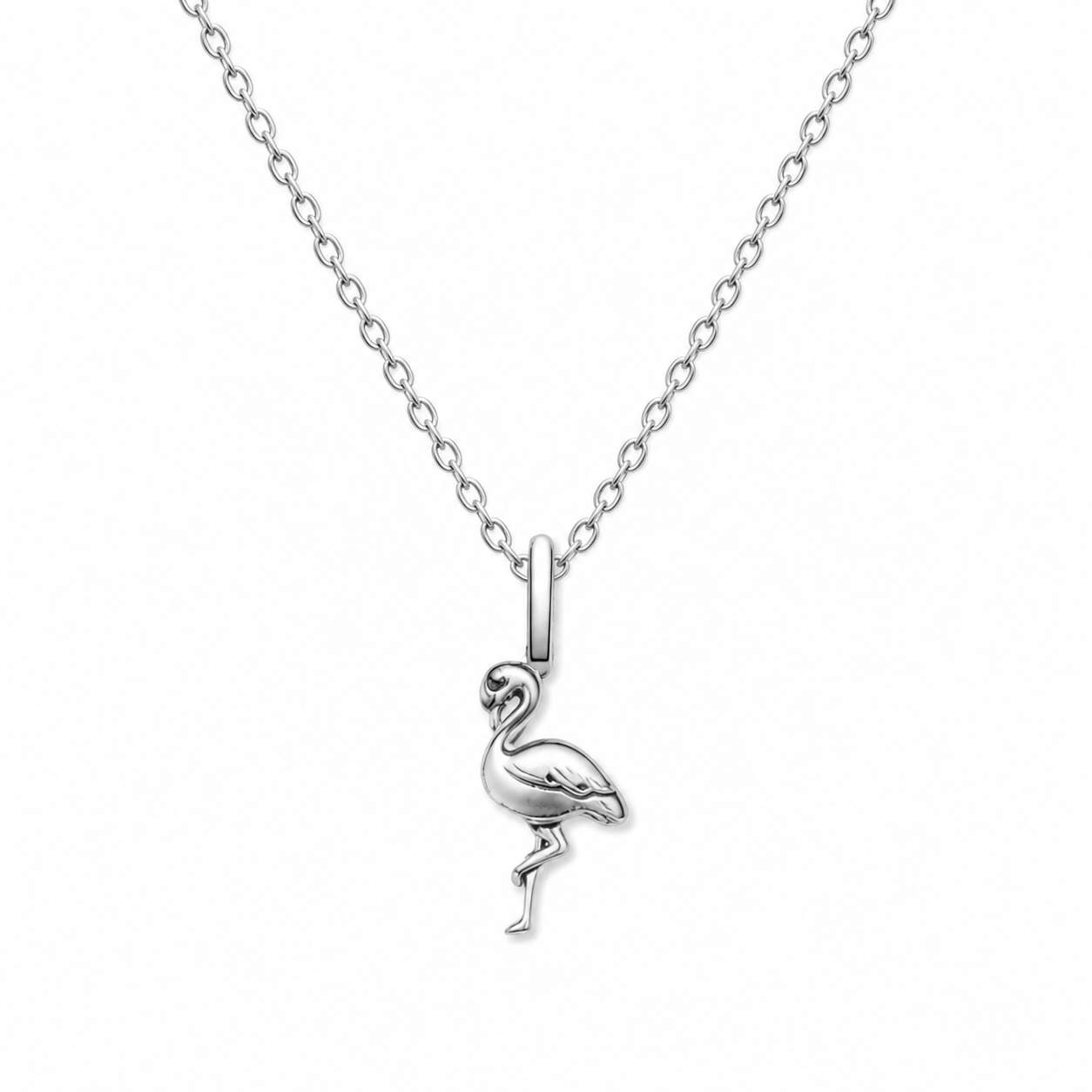 Funny Flamingo Necklace - The Pet Drop