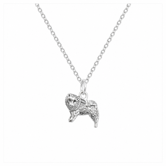 Pomeranian Necklace - The Pet Drop